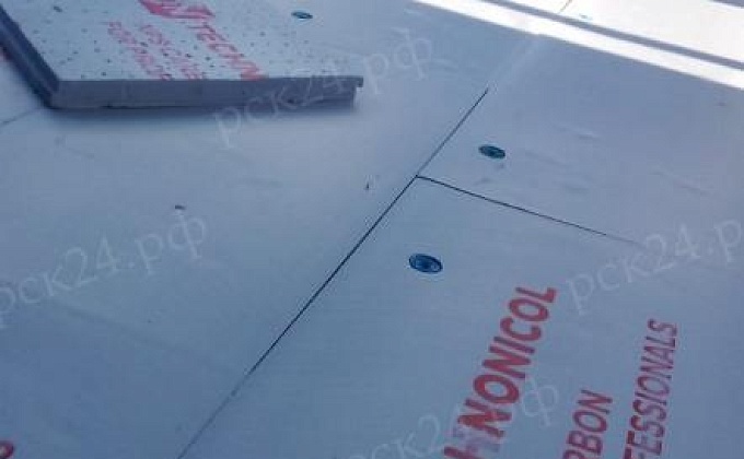 Объект Устройство пирога плоской кровли с применением ПВХ мембраны - изображение  №2>