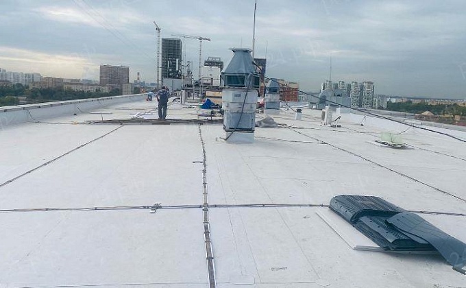 Объект Устройство пирога плоской кровли с применением ПВХ мембраны - изображение  №15>