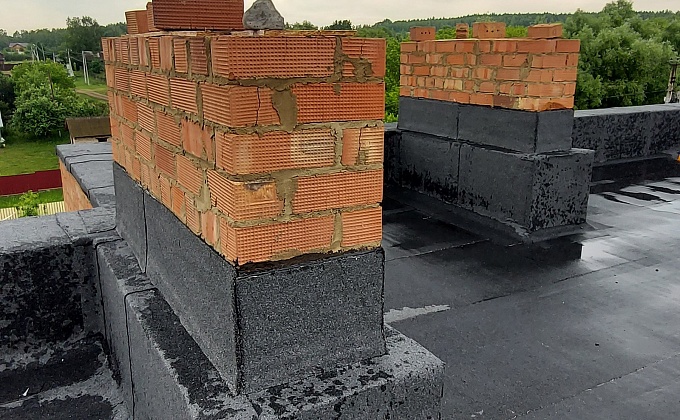 Объект Монтаж инверсионной кровли частного дома  - изображение  №41>