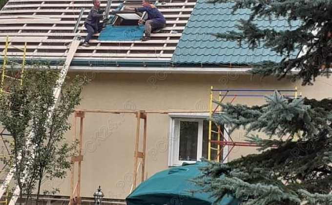 Объект Устройство металлочерепицы Монтеррей Pural, МО, д. Мостовское, 1 - изображение  №4>