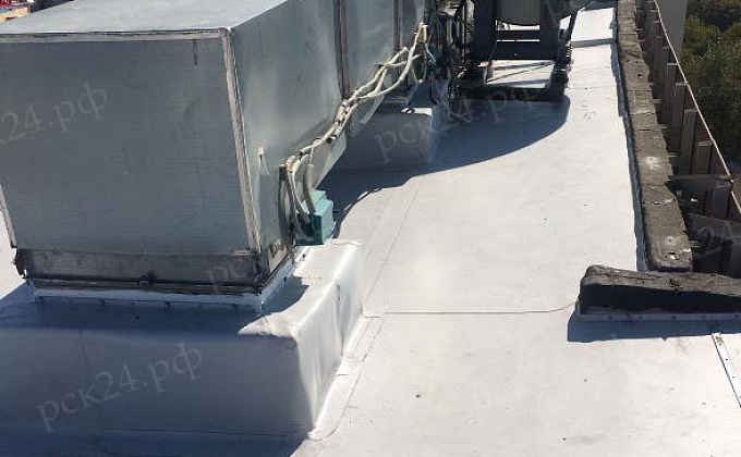 Объект Устройство пирога плоской кровли с применением ПВХ мембраны - изображение  №6>