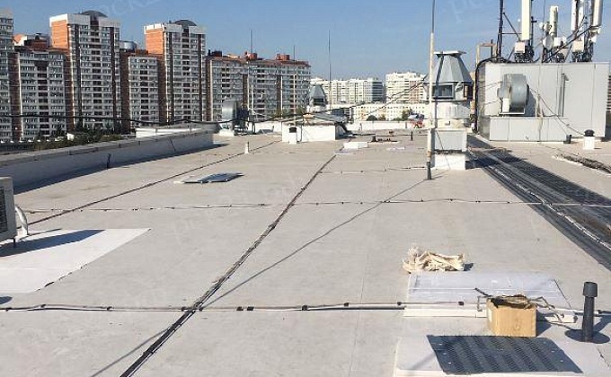 Объект Устройство пирога плоской кровли с применением ПВХ мембраны - изображение  №14>