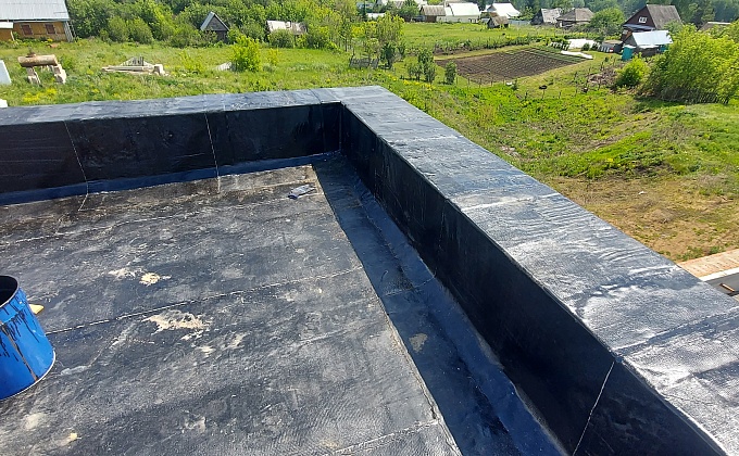 Объект Монтаж инверсионной кровли частного дома  - изображение  №28>