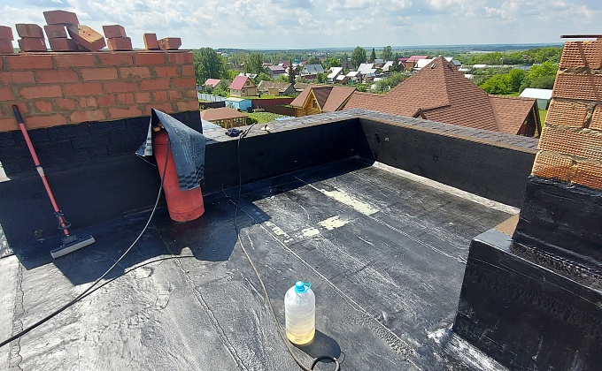 Объект Монтаж инверсионной кровли частного дома  - изображение  №25>