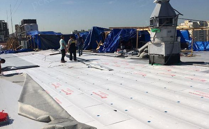 Объект Устройство пирога плоской кровли с применением ПВХ мембраны - изображение  №3>