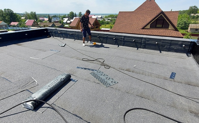 Объект Монтаж инверсионной кровли частного дома  - изображение  №39>