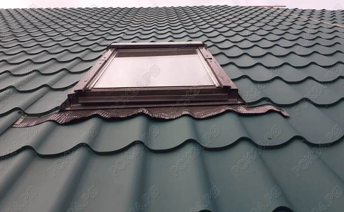 Объект Устройство металлочерепицы Монтеррей Pural, МО, д. Мостовское, 1 - изображение  №8>