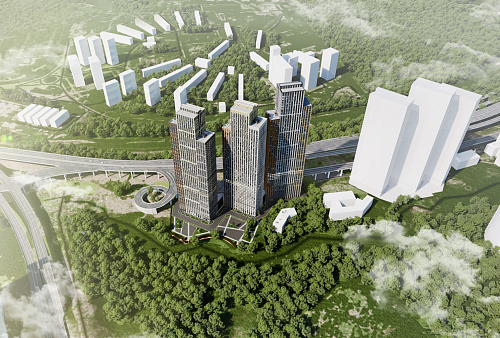 Объект - ЖК бизнес-класса Will Towers,  устройство гидроизоляции фундамента  (1ая очередь строительства) фото №2