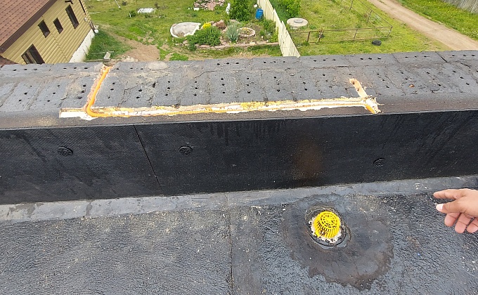 Объект Монтаж инверсионной кровли частного дома  - изображение  №22>