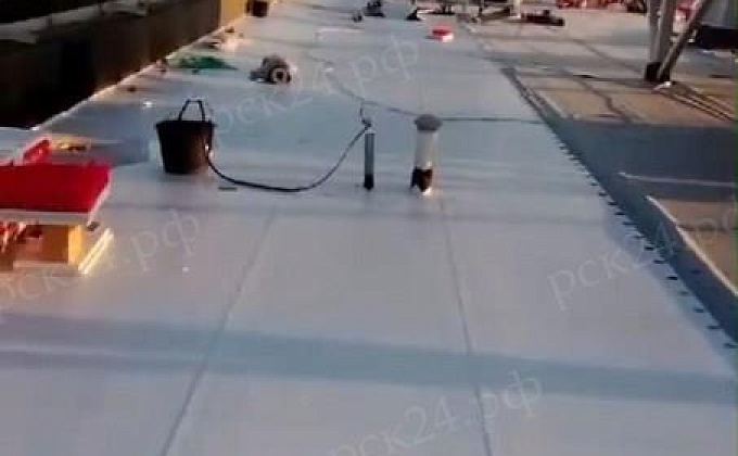 Объект Устройство пирога плоской кровли с применением ПВХ мембраны - изображение  №10>