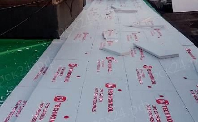 Объект Устройство пирога плоской кровли с применением ПВХ мембраны - изображение  №7>