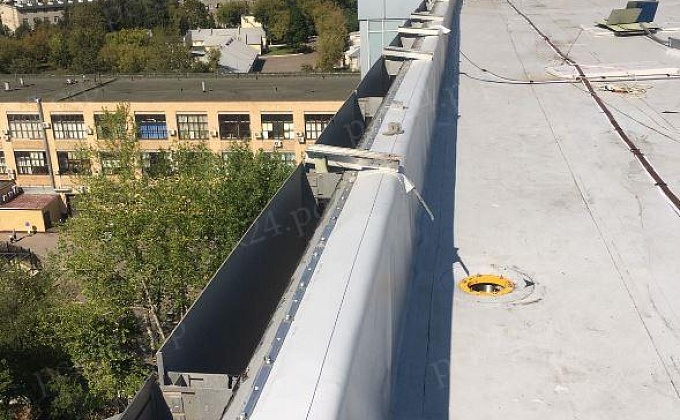 Объект Устройство пирога плоской кровли с применением ПВХ мембраны - изображение  №5>