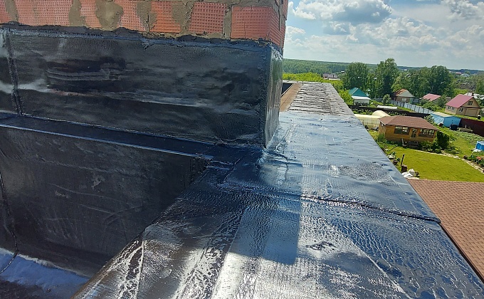 Объект Монтаж инверсионной кровли частного дома  - изображение  №24>