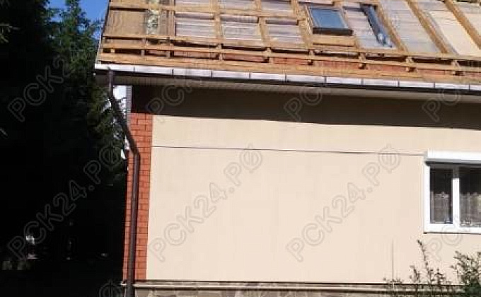 Объект Устройство металлочерепицы Монтеррей Pural, МО, д. Мостовское, 1 - изображение  №1>