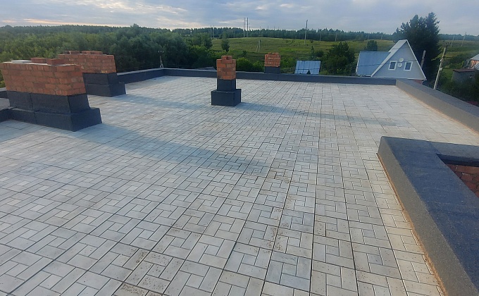 Объект Монтаж инверсионной кровли частного дома  - изображение  №42>