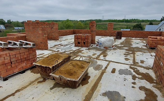 Объект Монтаж инверсионной кровли частного дома  - изображение  №12>