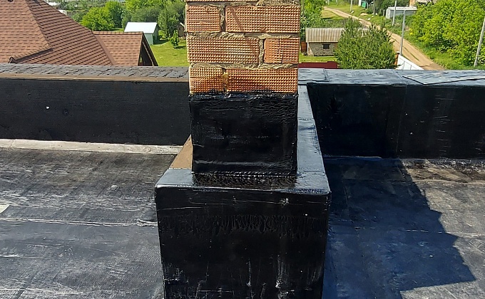 Объект Монтаж инверсионной кровли частного дома  - изображение  №26>